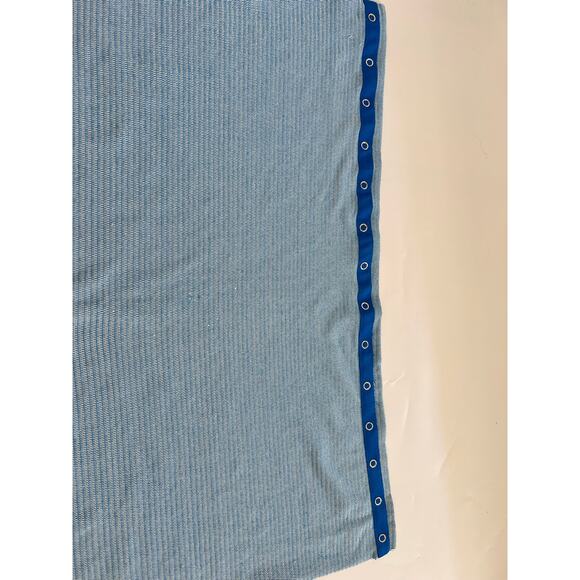 Lululemon Blue Striped Vinyasa Button Scarf Wrap One Size - Picture 10 of 16